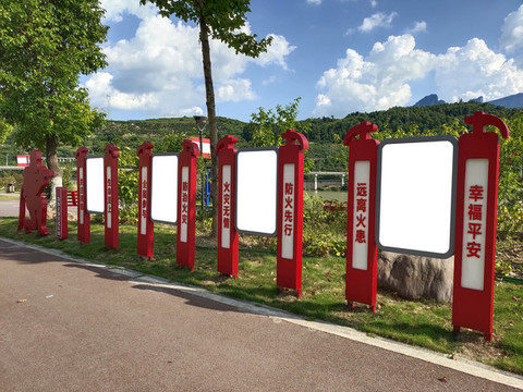 消防主題公園鐵藝小品