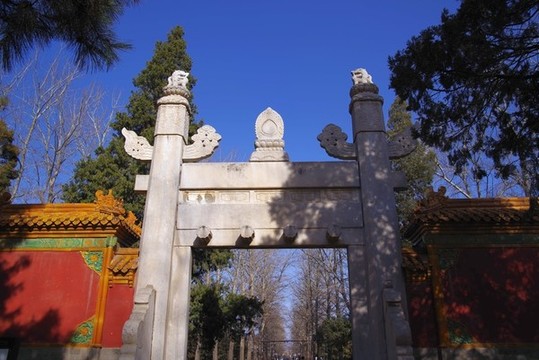 北京十三陵神道