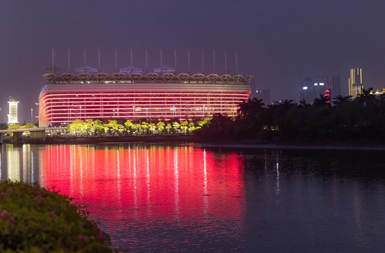 海心沙夜景