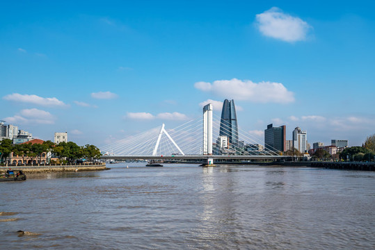 寧波三江口老外灘風(fēng)景