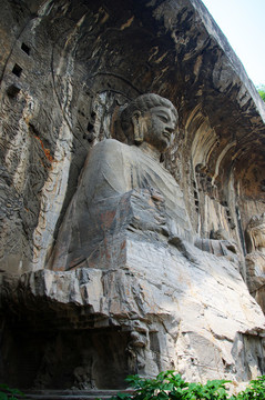 河南洛陽龍門石窟奉先寺大佛