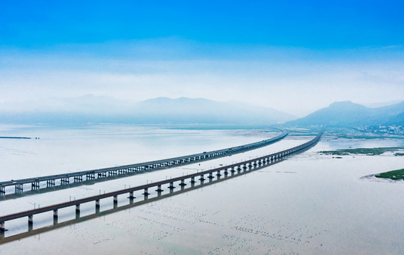 寧德市鐵路公路航拍風(fēng)光