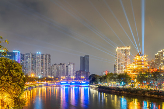 錦江夜色