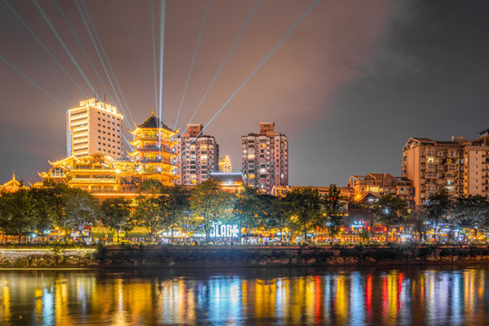 錦江夜色