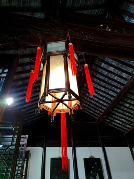 復(fù)古六邊形玻璃燈籠