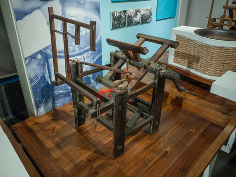 古代繅絲車