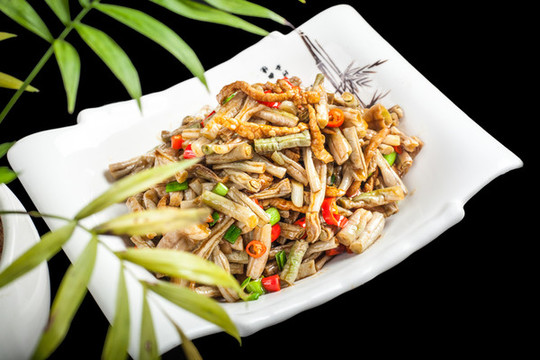 干豆角肉絲