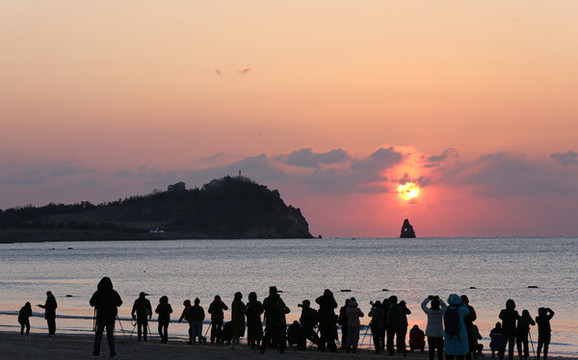 青島海邊
