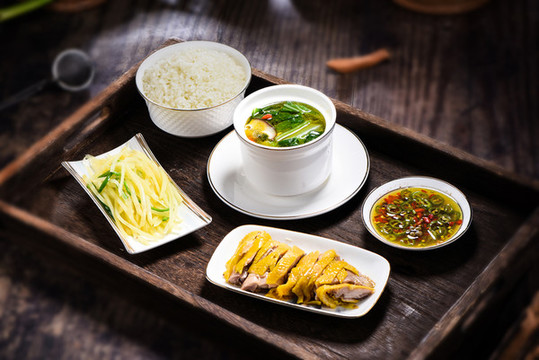 白切雞套飯
