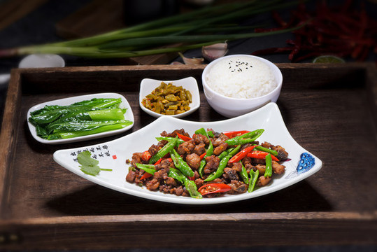 小炒雞套飯