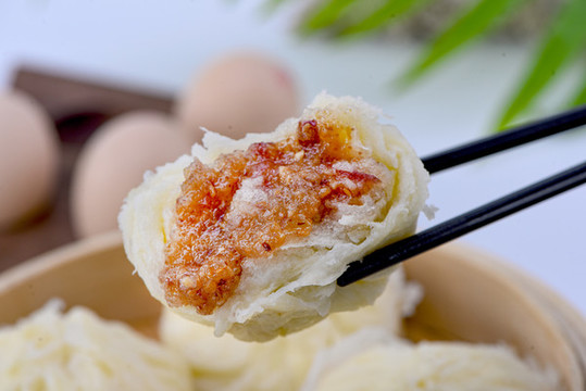 玫瑰豆沙包