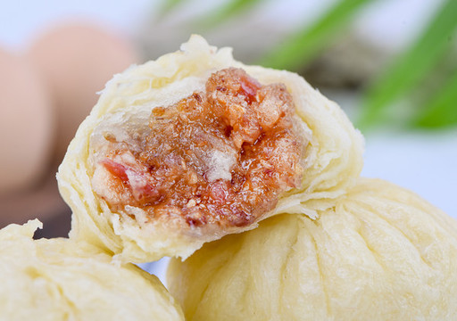 玫瑰豆沙包