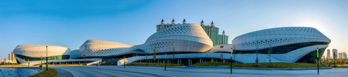 中國湖北孝感文化中心全景
