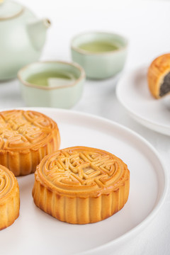 中國(guó)傳統(tǒng)節(jié)日中秋節(jié)月餅