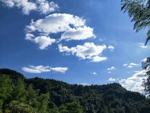 山林藍天