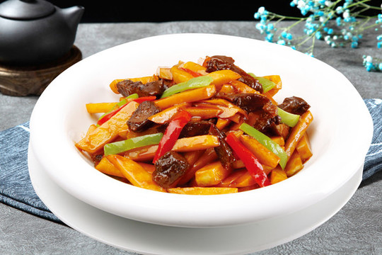 風(fēng)干肉土豆條