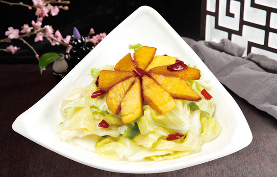 金餅爆手撕菜