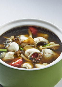菌湯酸菜魚(yú)特寫(xiě)非全景深1