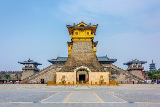 中國湖北襄陽唐城影視基地