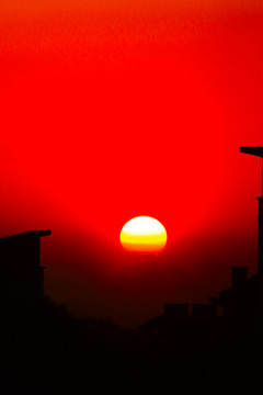 夕陽