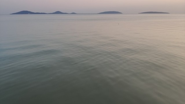 晚霞三山島