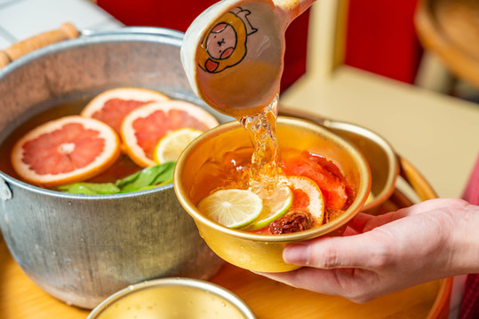 夏日水果冰飲