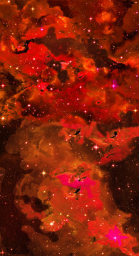 星空太空星云图黑洞宇宙星云图