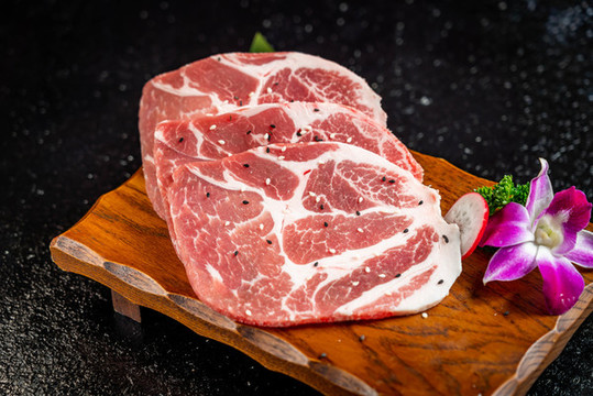 豬梅花肉