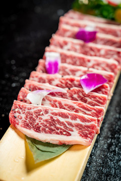 雪花牛肉