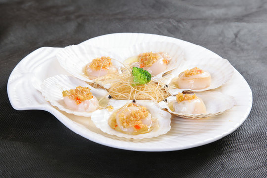 粉絲蒸扇貝