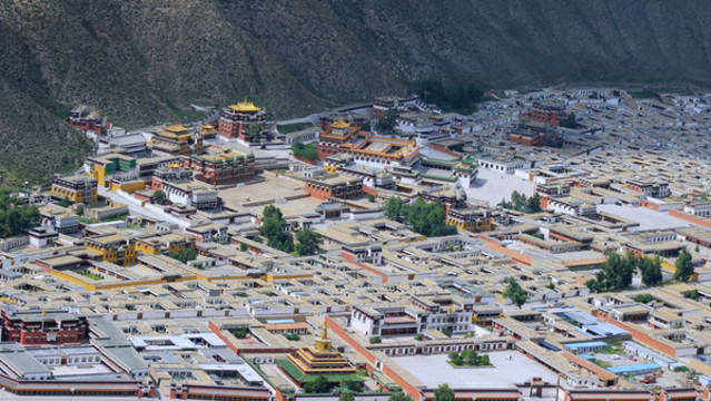 拉卜楞寺全景