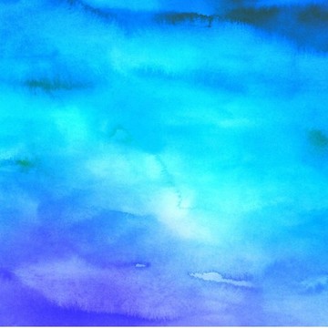 水彩藍色渲染背景