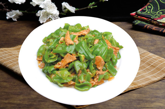 麻椒炒肉