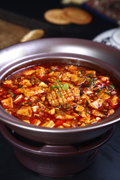 麻婆豆腐燒鮑魚(yú)