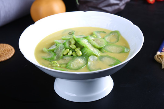 毛豆絲瓜
