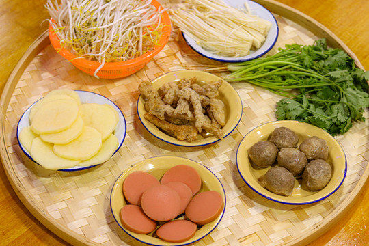 重慶盤盤麻辣燙食材組合