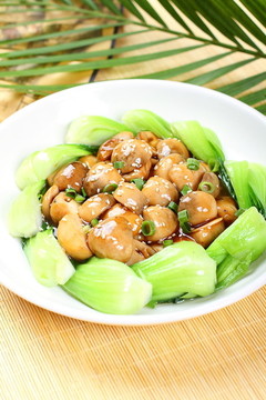 燒汁草菇