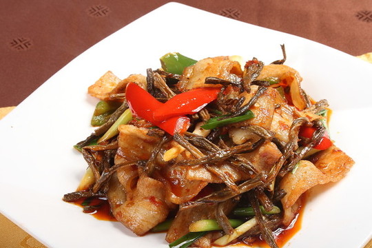 干豆角炒肉