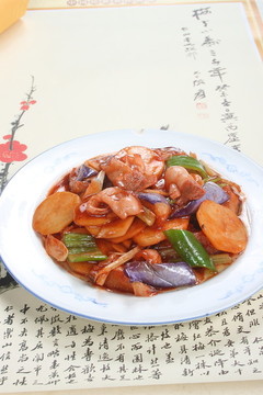 茄子燒土豆