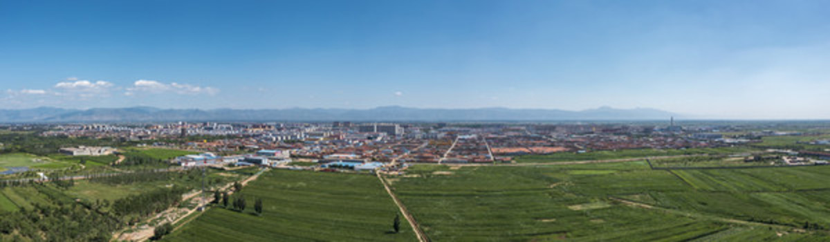 山西應縣全景