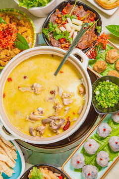 金湯花膠豬肚雞