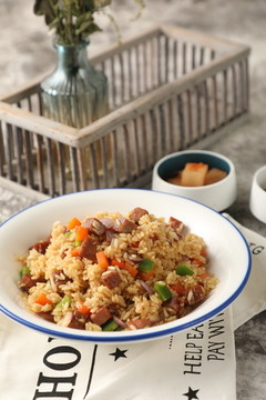 麻辣牛肉炒飯