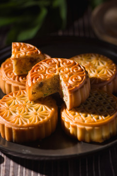 中秋節(jié)五仁月餅