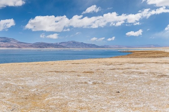 革吉鹽湖