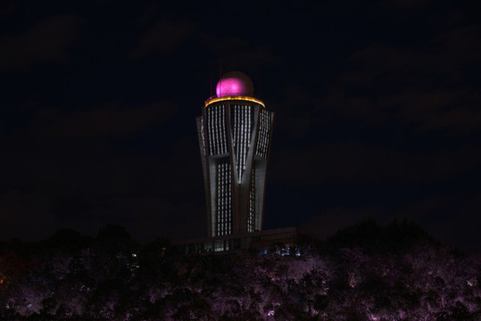 綿陽氣象臺夜景