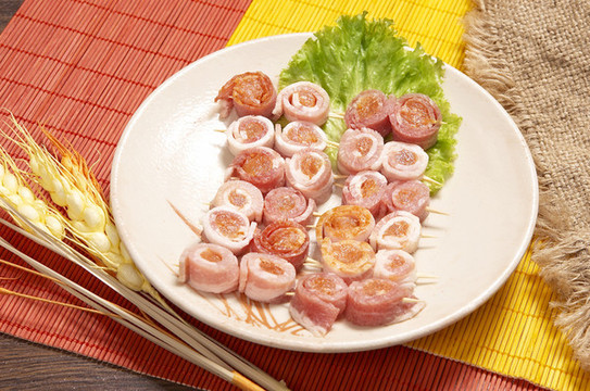 培根雞肉卷