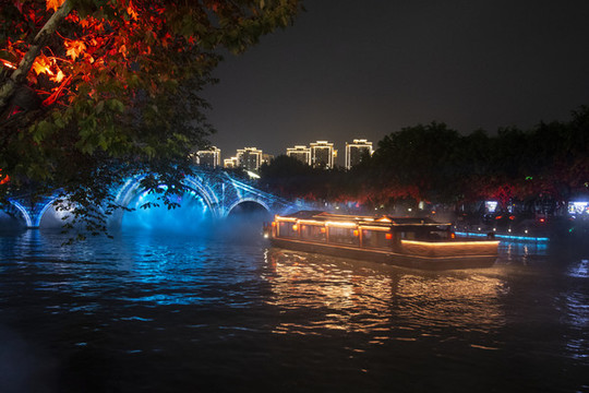 溫州南塘古街夜景