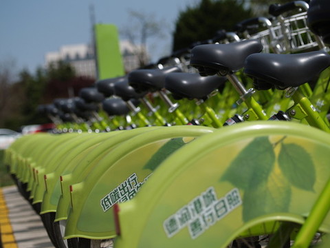 低碳出行公共自行車