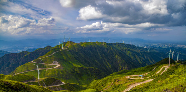 摩天嶺風力發(fā)電區(qū)