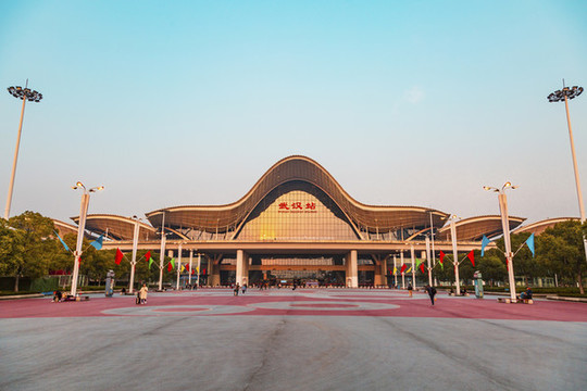 武漢火車站風(fēng)光